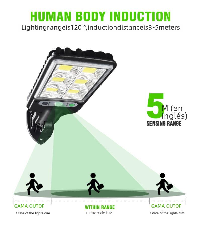 Refletor de Led Solar com Sensor de Presença