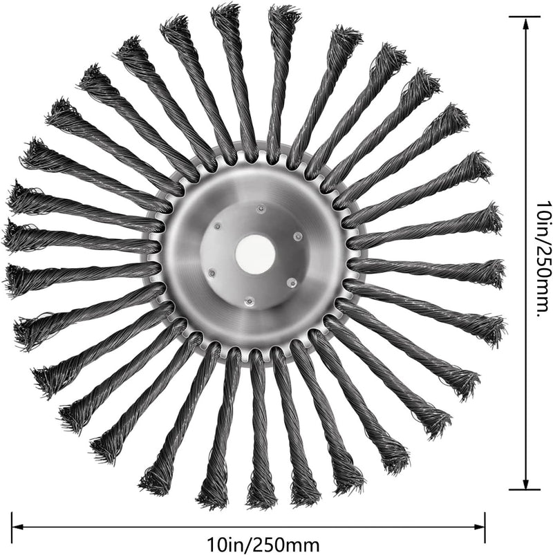 Escova de Aço Universal para Roçadeira