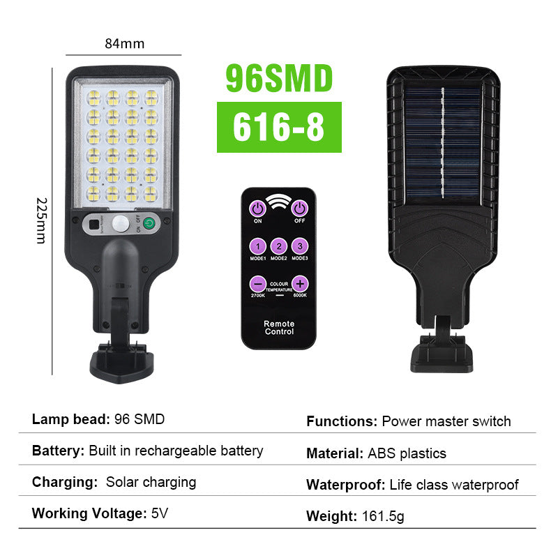 Refletor de Led Solar com Sensor de Presença